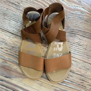 Sorel Ella II sandals 9.5 tan leather